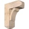 Ekena Millwork Legacy Craftsman Smooth Bracket w/ Offset Brace, Douglas Fir, 7 1/2"W x 18"D x 22"H BKT0806X18X22LEC04SDF - alternate 1